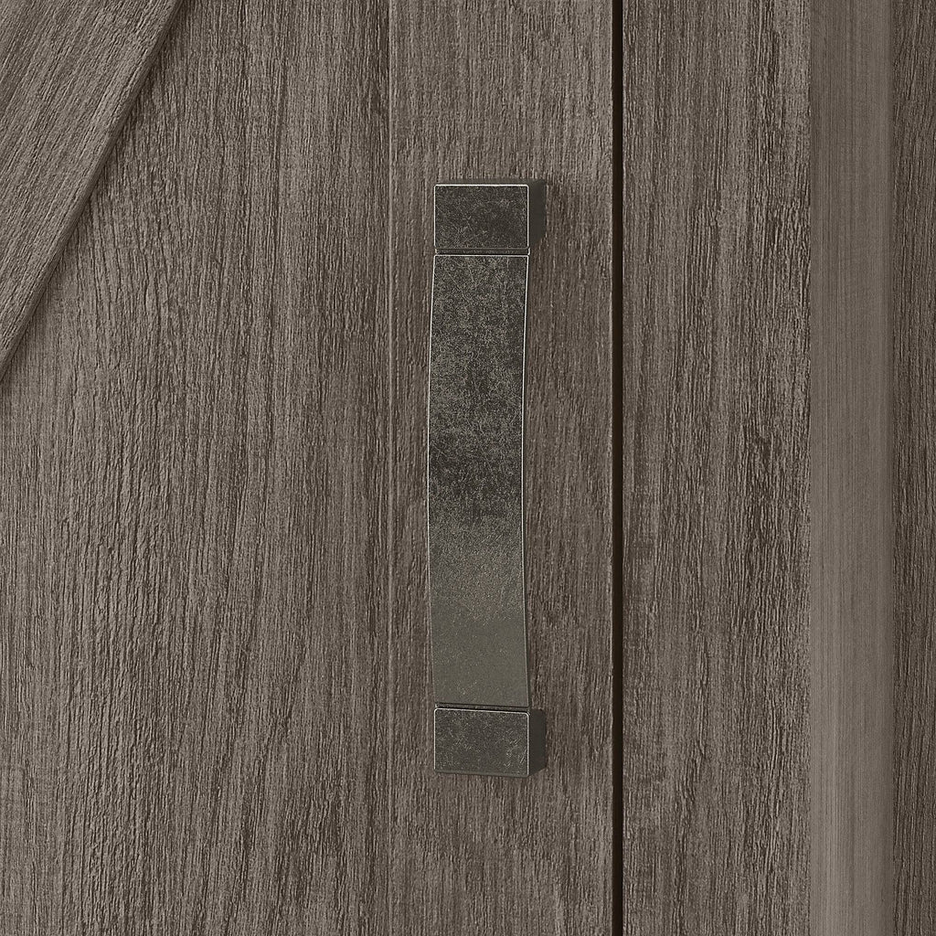 Tall Narrow 5 Shelf Bookcase with Door C81625