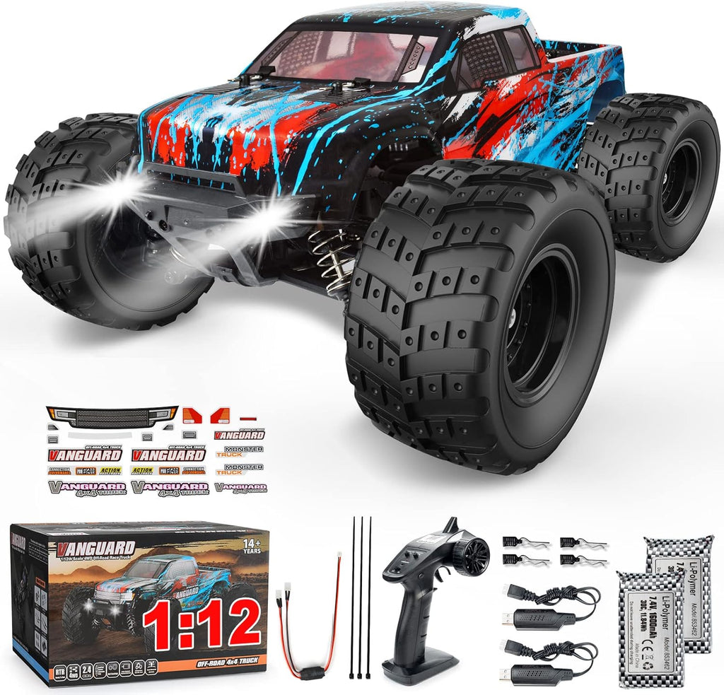 1:12 Scale RC Truck 4x4 Off Road 2.4Ghz I7701
