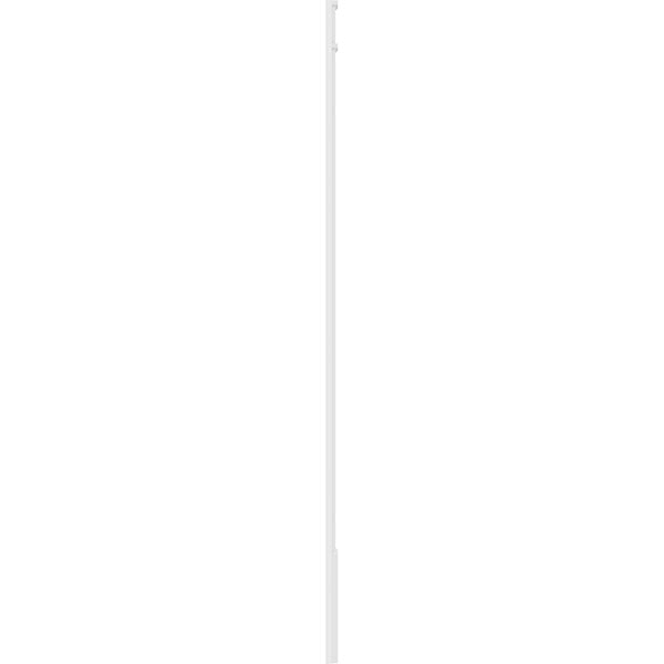 Fluted PVC Pilaster with Decorative Capital & Base (Pair) D6032