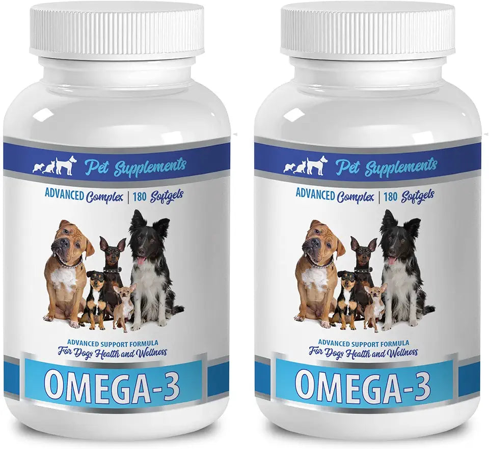 Omega 3 Dog Skin Supplements 360 Softgels P575225