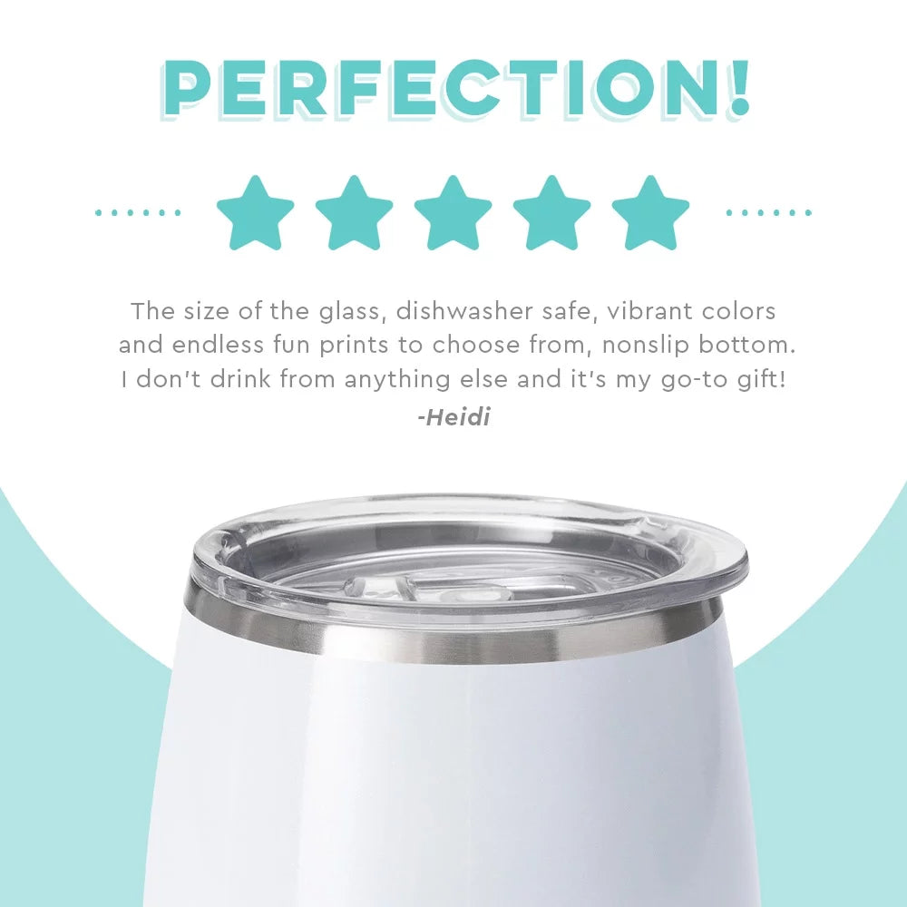 14oz Insulated Stainless Steel Wine Tumbler X7019