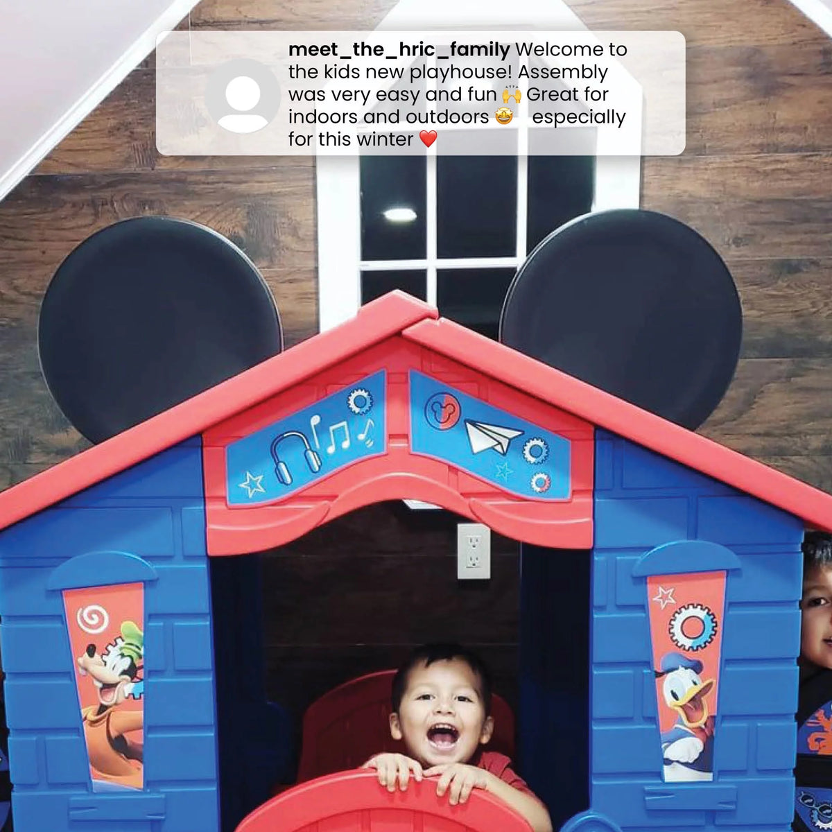 Plastic Indoor Outdoor Playhouse Z7474