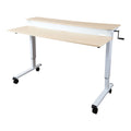 60" Two-tier Crank Adjustable Sit to Stand Desk K3779