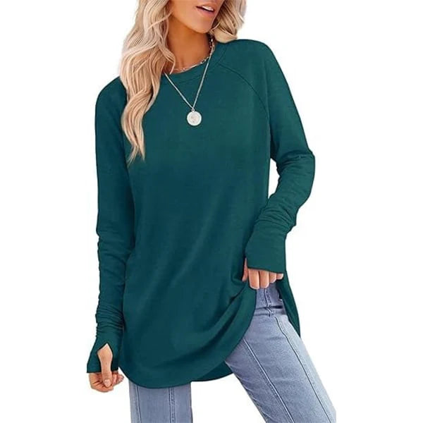 Women's Long Sleeve Round Neck F521