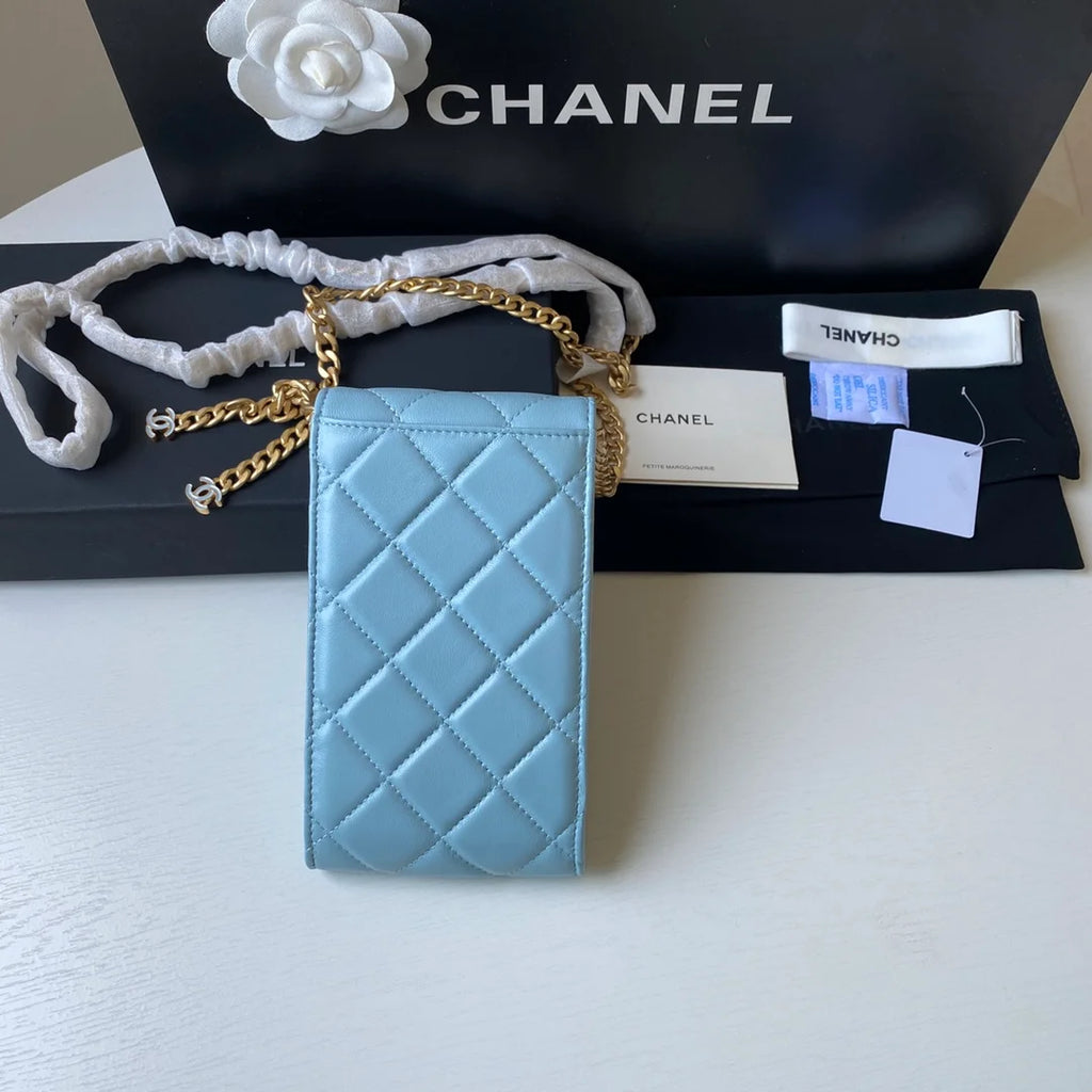Blue Phone Holder Bag B1142