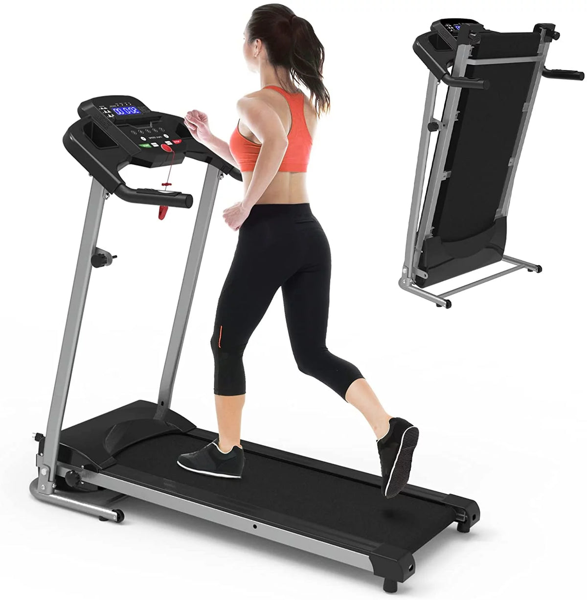 Portable Electric Folding Treadmill Y248849