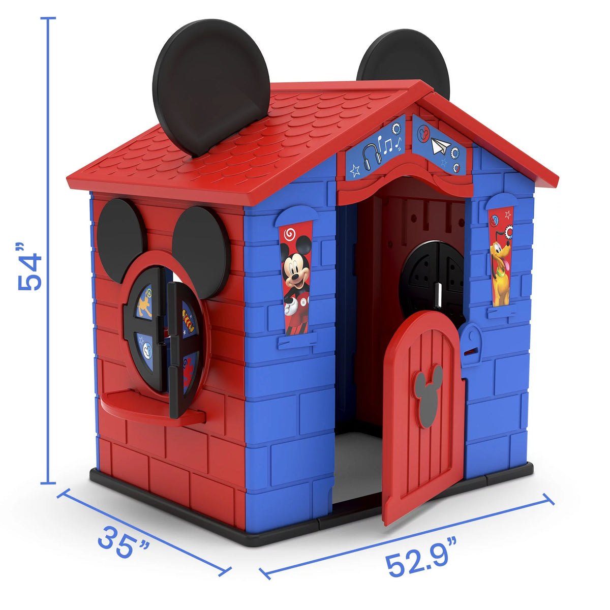 Plastic Indoor Outdoor Playhouse Z7474