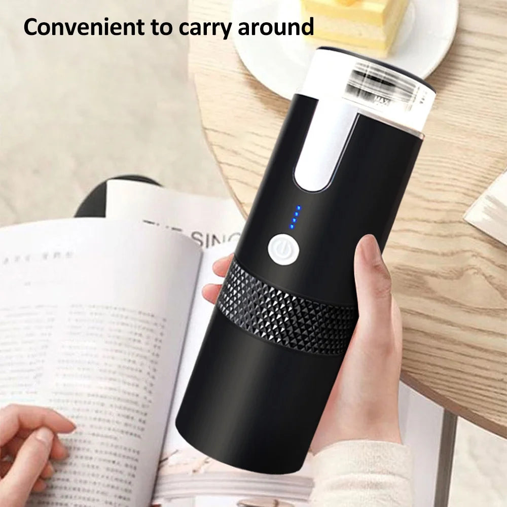 Portable 170mL Rechargeable Capsule Coffee Maker Y627