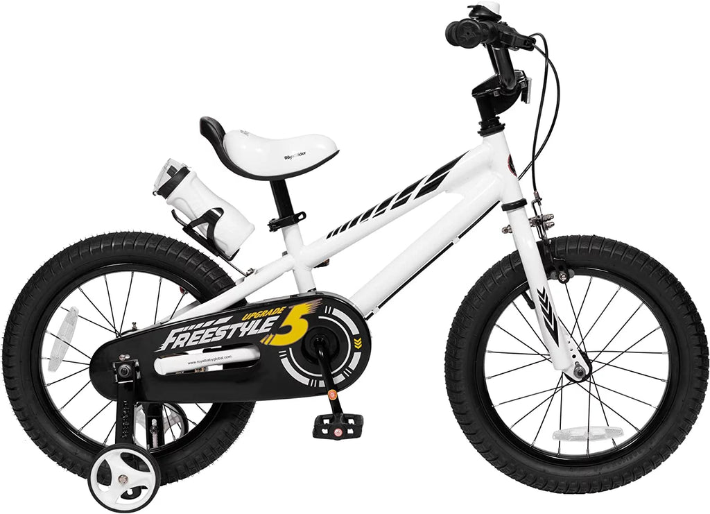 14 In Black Kids Bike with Training Wheels K22757