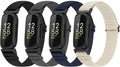 4 Pack Elastic Adjustable Nylon Loop Straps Replacement Wristband L1739