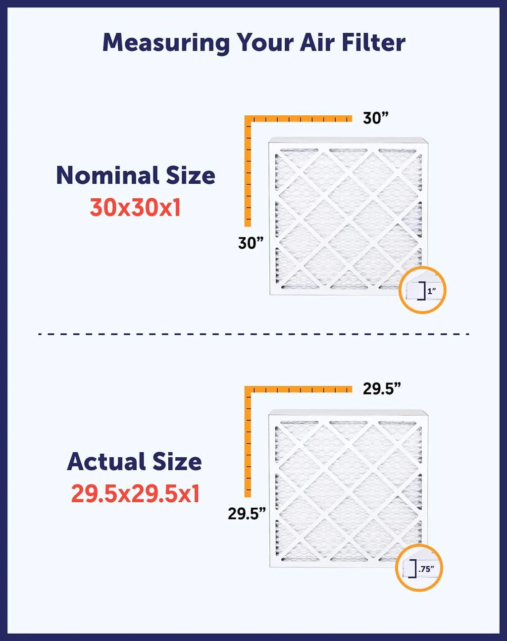 13x66x1a MERV 8 Pleated HVAC Air Filter 4-Pack Z28936