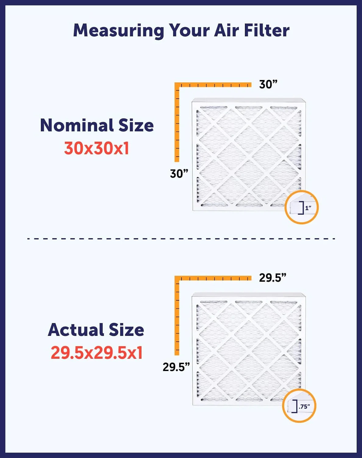13x66x1a MERV 8 Pleated HVAC Air Filter 4-Pack Z28936