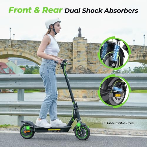 800W 10 Inch Tires Foldable Electric Scooter U811