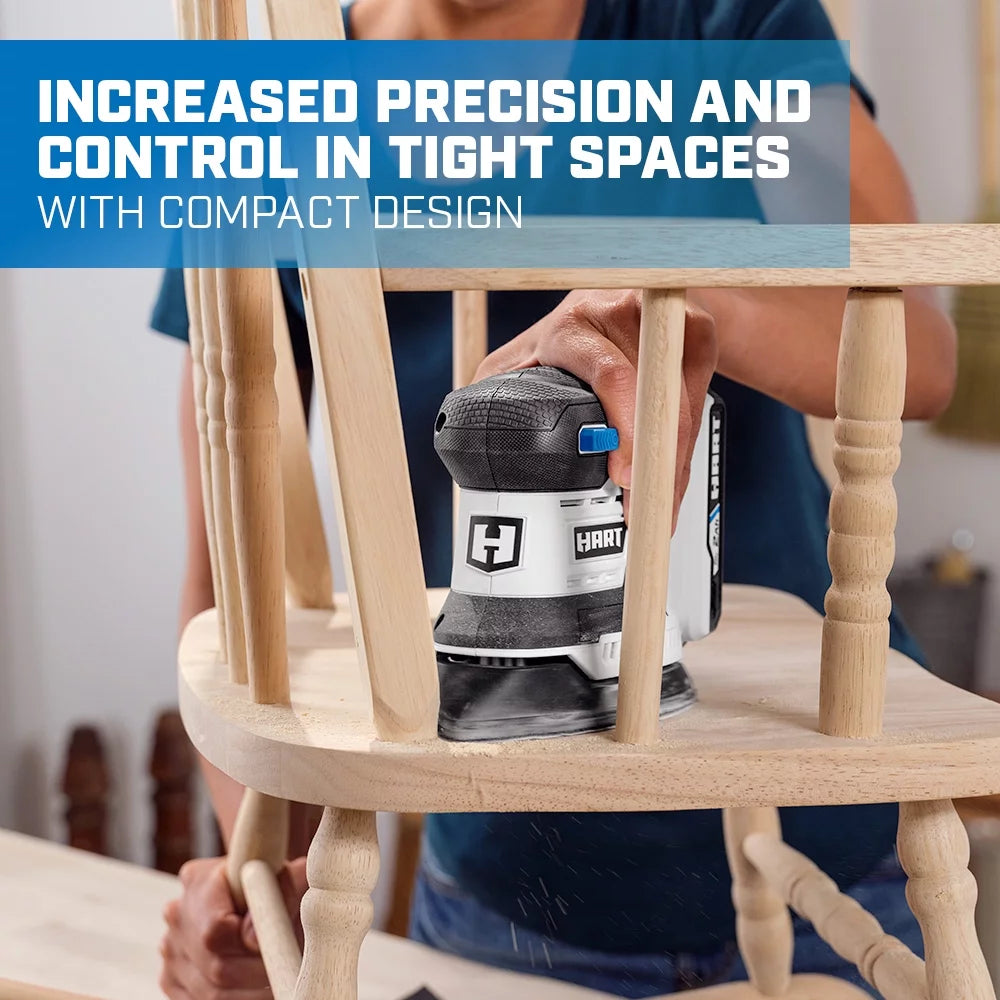 20-Volt Detail Sander with 2Ah Battery and Charger E9986