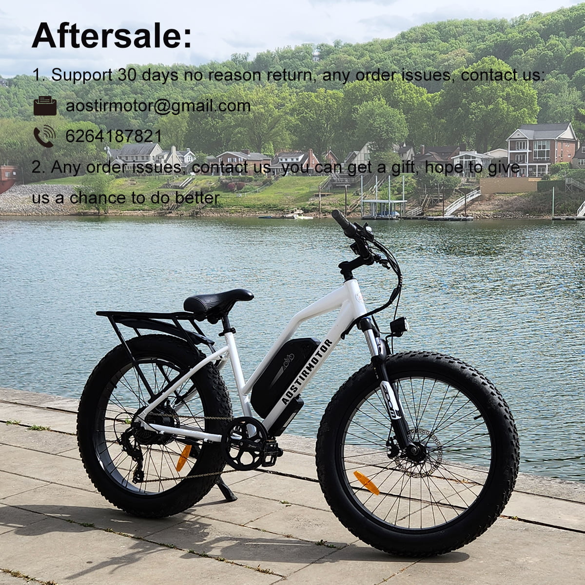 Electric Mountain Bike 750W 48V 13AH Fat Tire J67542