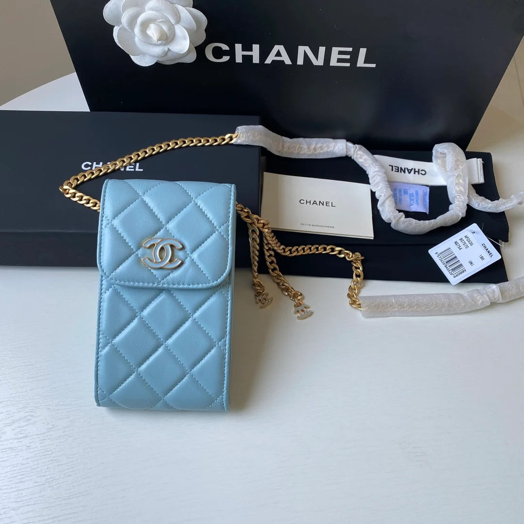 Blue Phone Holder Bag B1142