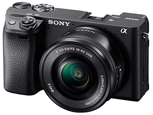 Black Compact APS-C Mirrorless Camera with 16-50mm Lens O221
