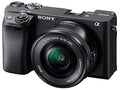 Black Compact APS-C Mirrorless Camera with 16-50mm Lens O221