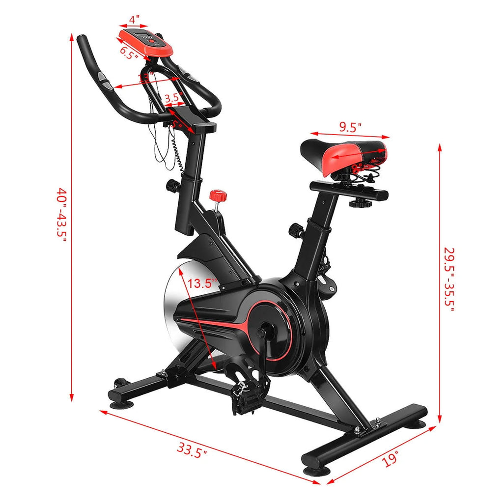Indoor Cycling Bike with LCD Display D97598