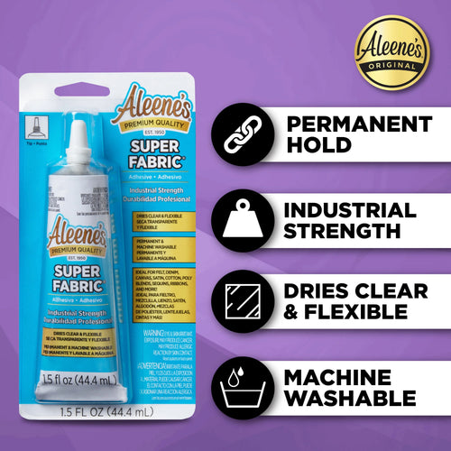 1.5 fl oz Clear Fabric Adhesive U7903