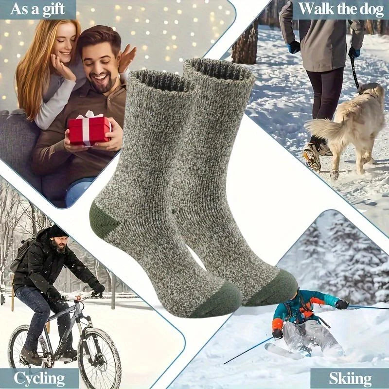 5 Pairs Thickened Warm Winter Socks B843