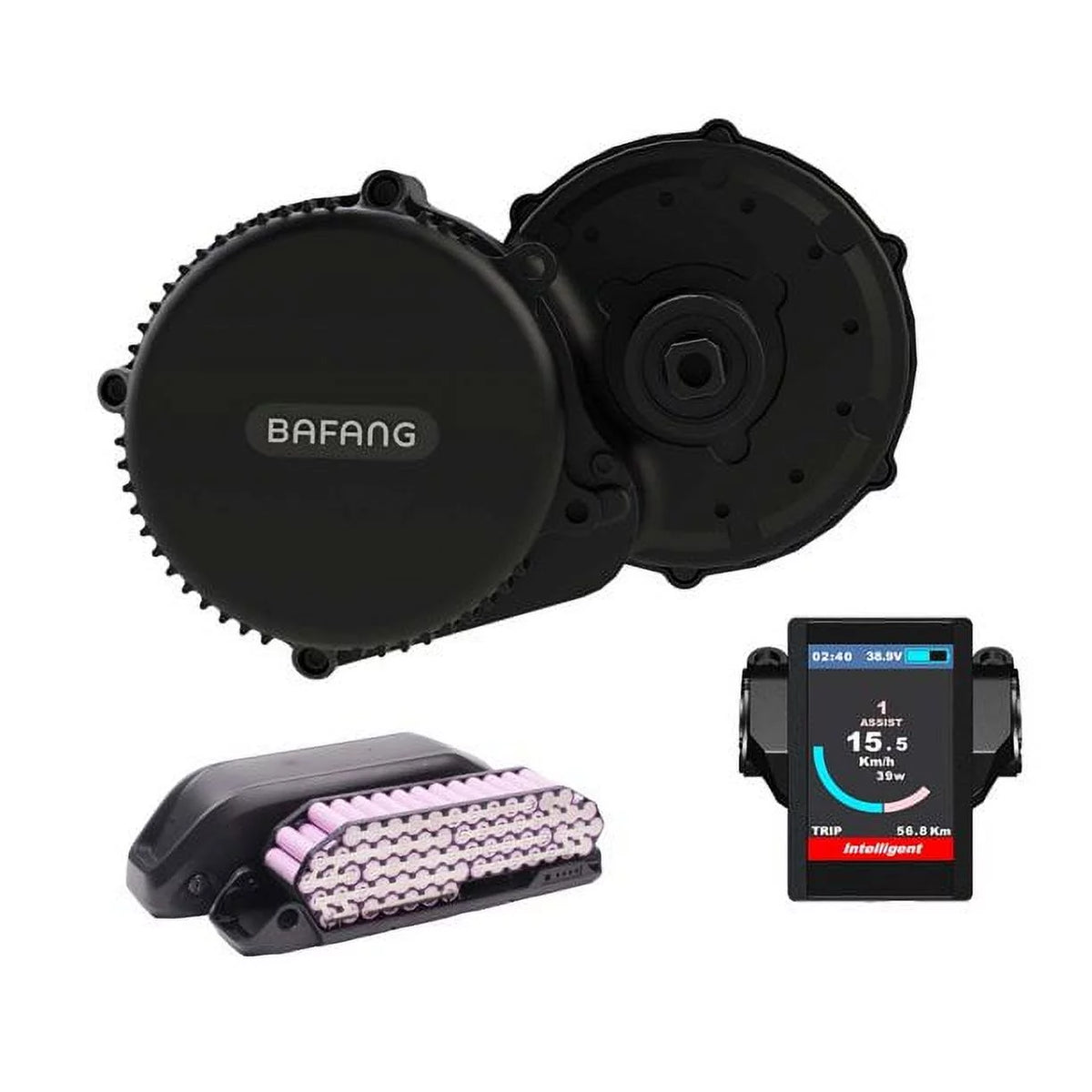 1000W Mid Drive Motor Kit with 52V20AH Battery W558