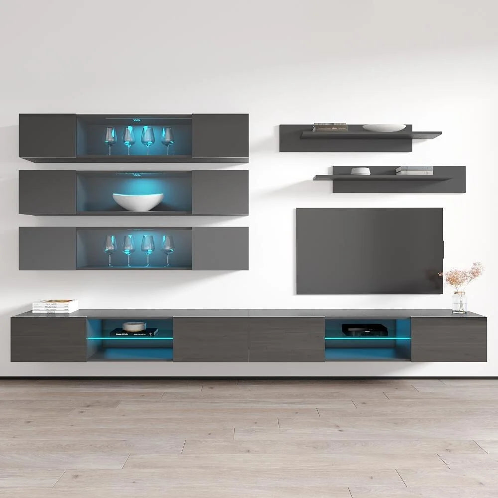 Wall Mounted Floating Entertainment Center J147