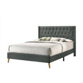 Queen Tufted Panel Bed T642858