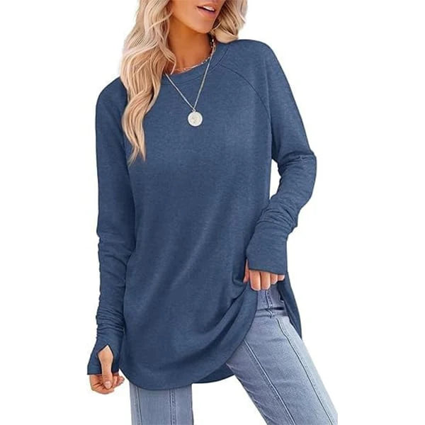 Women's Long Sleeve Round Neck F521