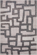 Grey 10' x 14' Non-Skid Area Rug W968