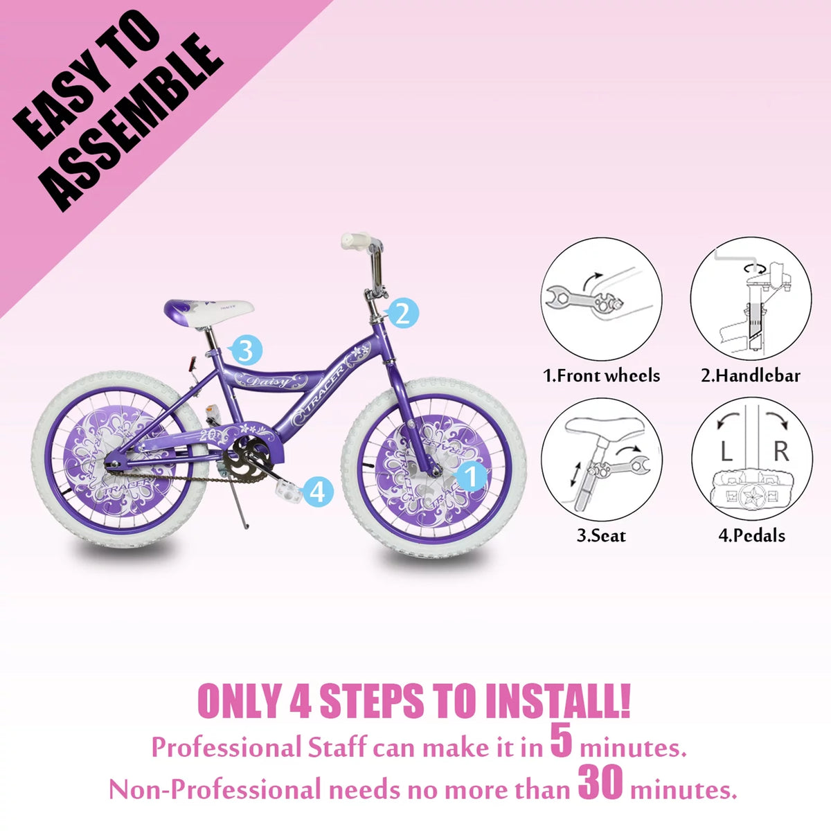 20 Inch Kids Bike A7558