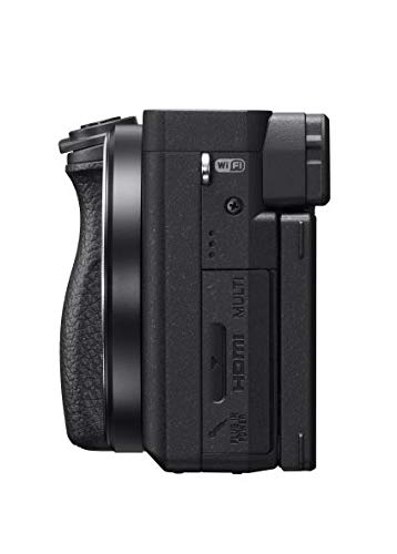 Black Compact APS-C Mirrorless Camera with 16-50mm Lens O221