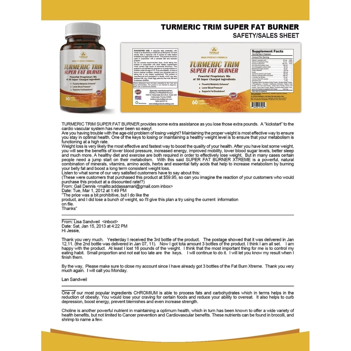 Turmeric Trim and Detox Slim Combo pack E4821