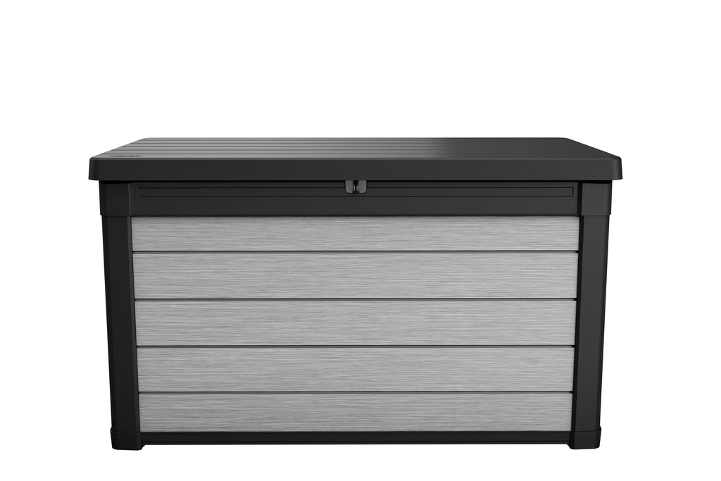 100 Gallon Resin Plastic Wood Deck Box E1739