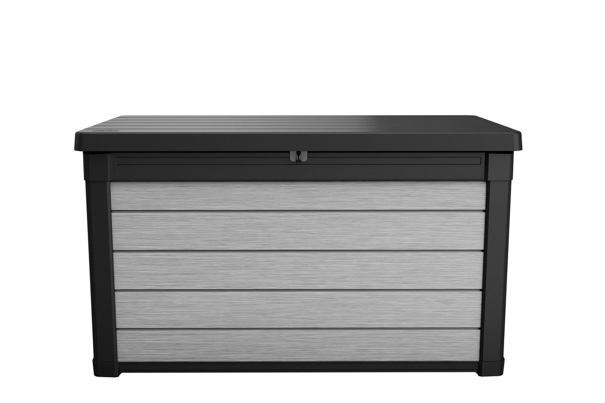 100 Gallon Resin Plastic Wood Deck Box E1739