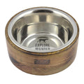 Wood Dog Bowl M9310