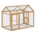 Outdoor Chicken Coop with Roosting Rods T941