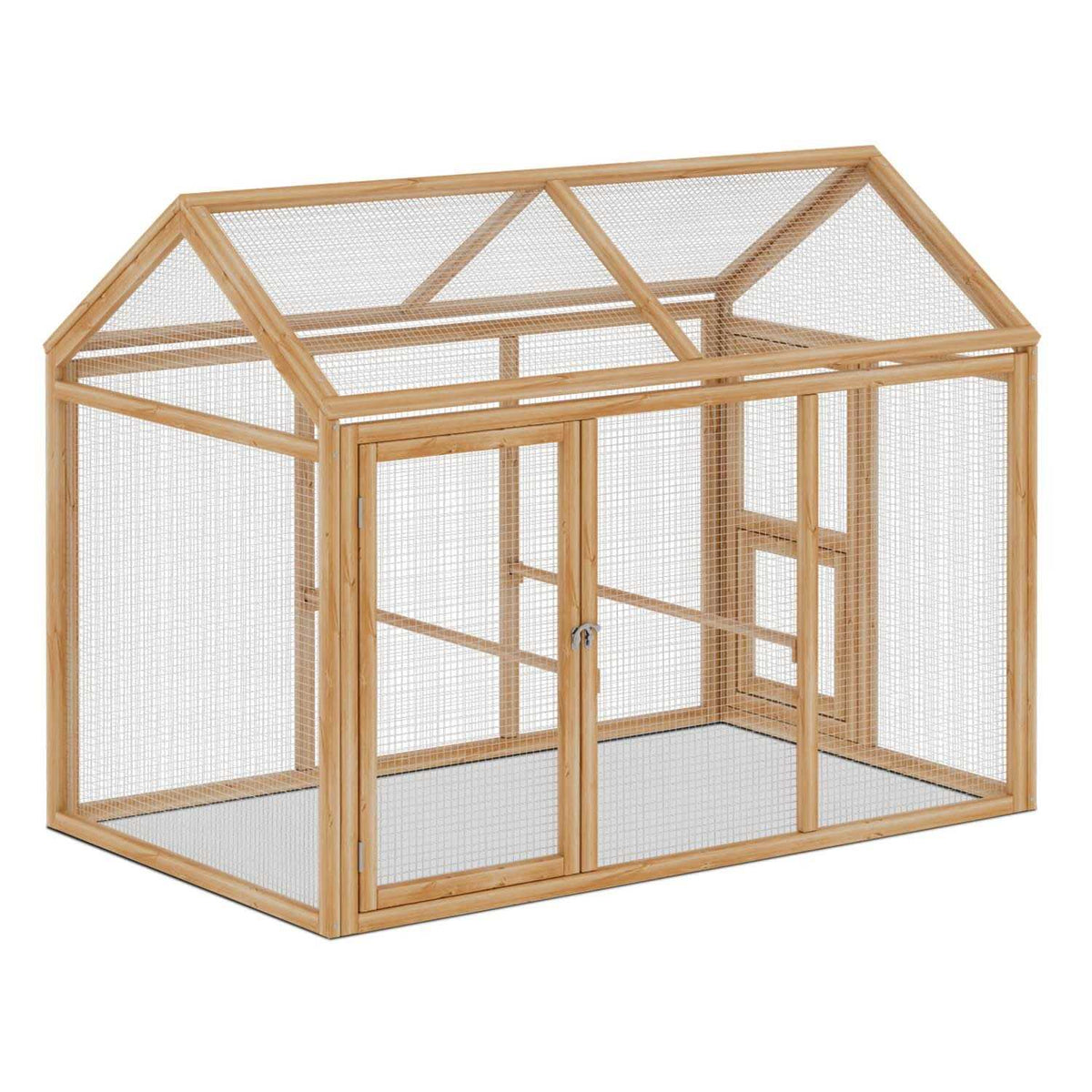 Outdoor Chicken Coop with Roosting Rods T941