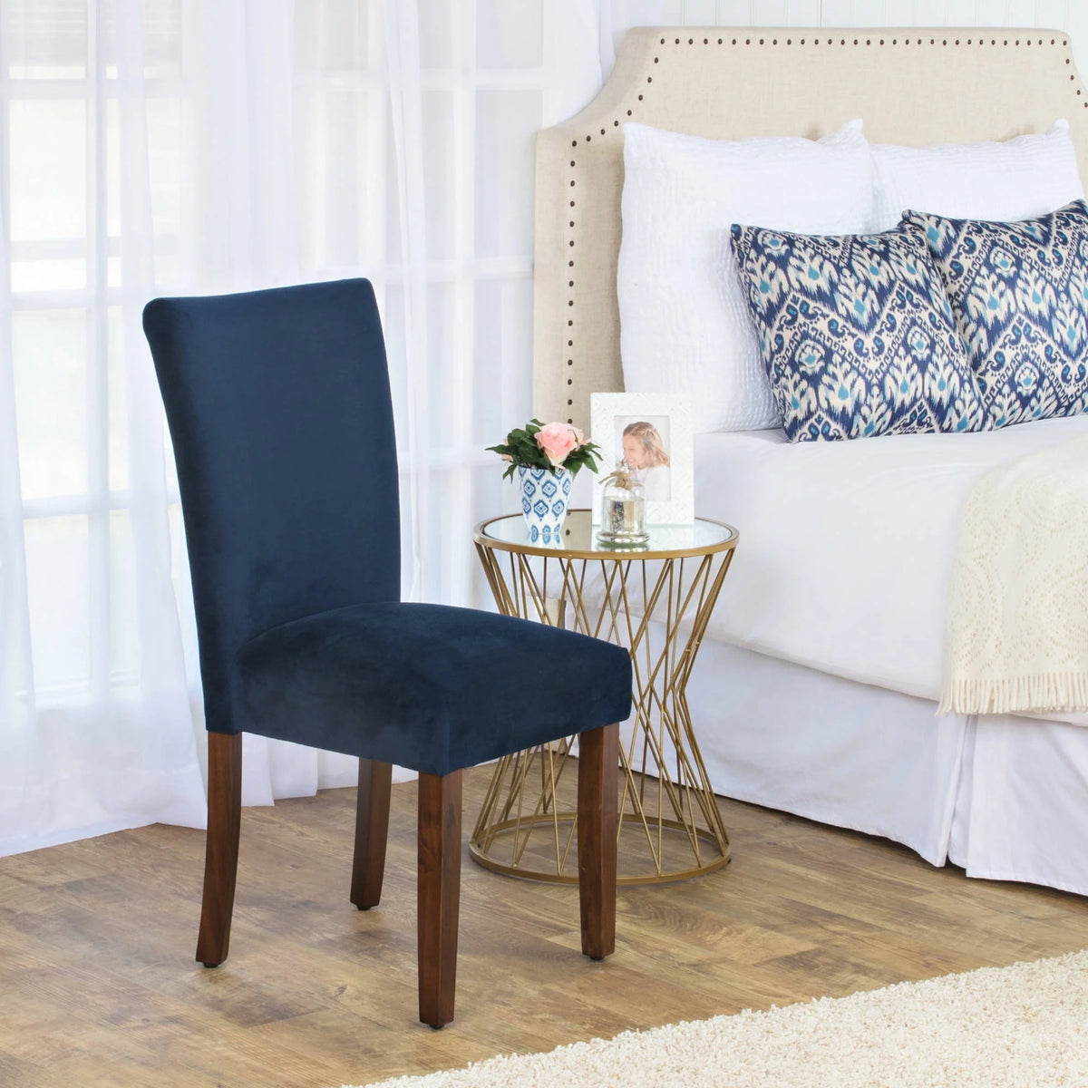 Velvet Dining Chairs Set of 2 U723514