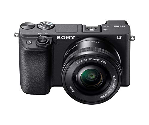 Black Compact APS-C Mirrorless Camera with 16-50mm Lens O221