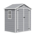 5' x 4' Resin Weather Resistant Outdoor Storage Shed with Floor F804