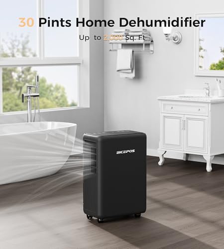 30 Pints Dehumidifier with Drain Hose M6404