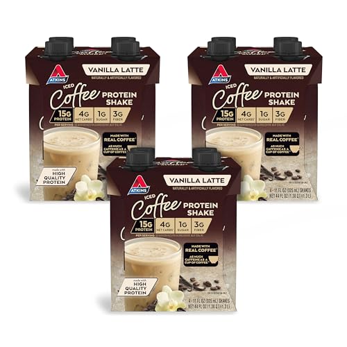Iced Coffee Flavored Protein Shake 12 Pack V52373