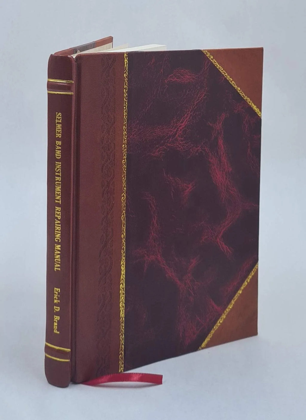 Band Instrument Repairing Manual Leather Bound G27818