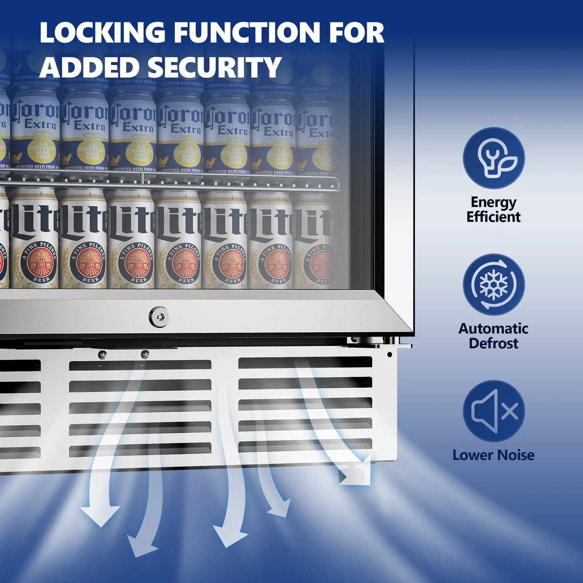 15 Beverage Cooler 32 Bottle Wine Fridge Glass Door F136653