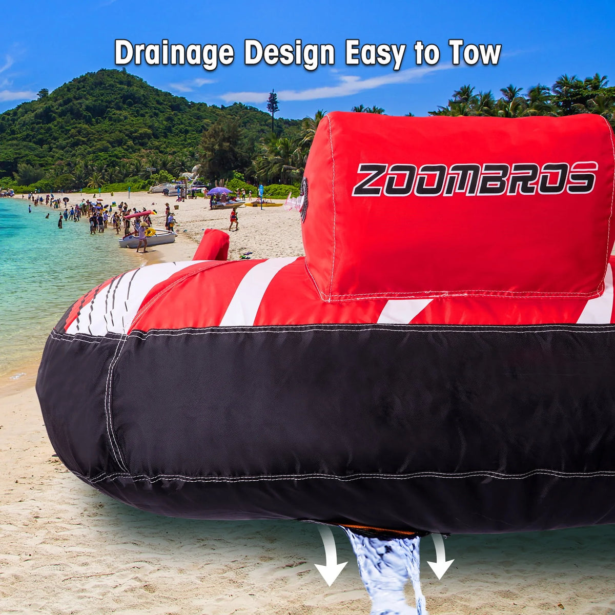 Inflatable Towable Tubes for Boating, 2-Person D751518