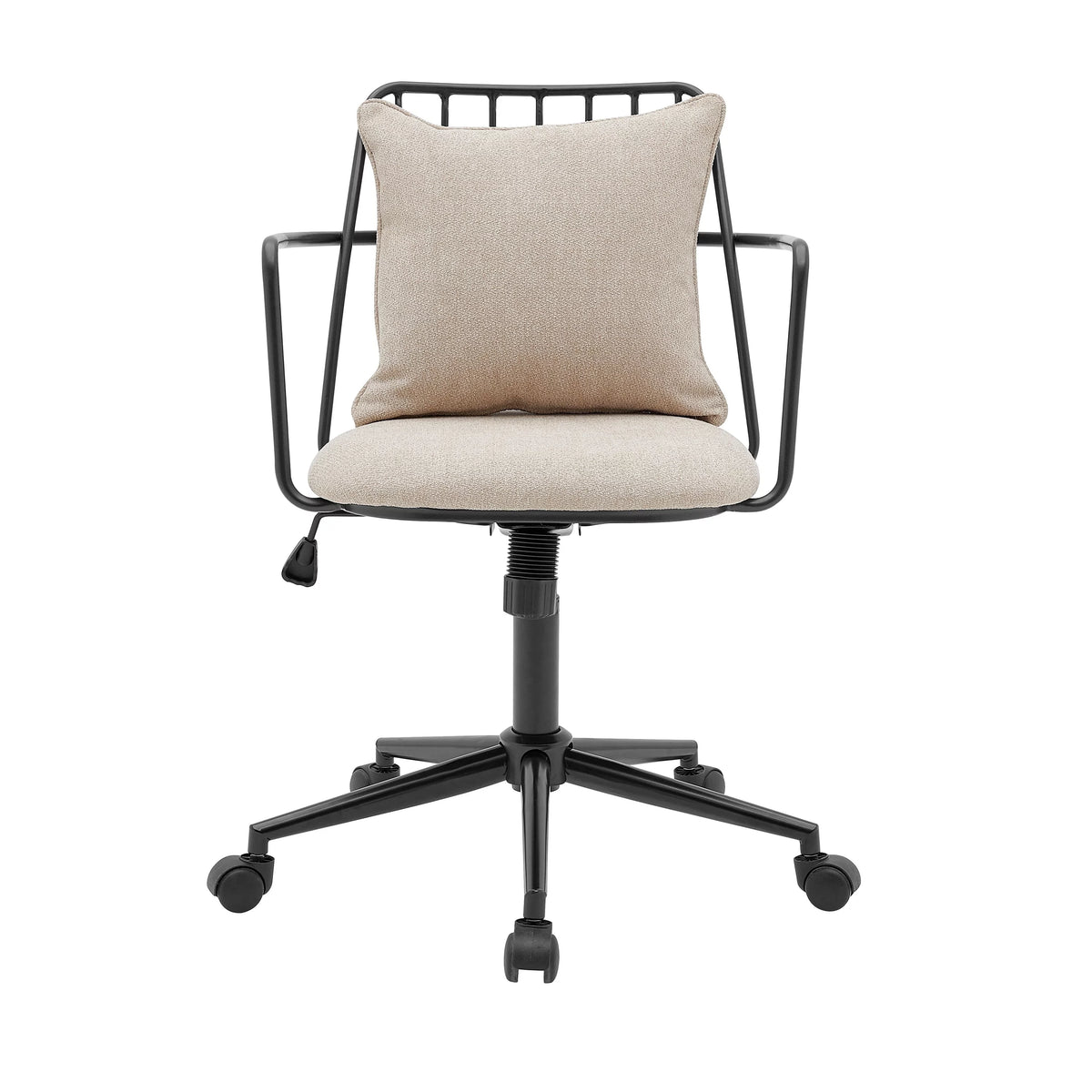 Beige Fabric Office Chair M186447