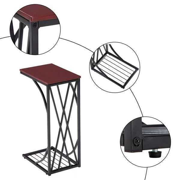 C Shaped Under Couch Table D96144