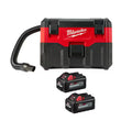 18-Volt Cordless Wet/Dry Vacuum with 6.0 Ah Batteries M385