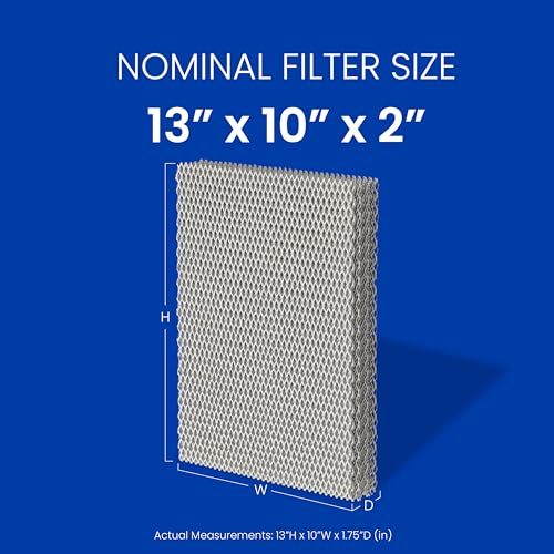 Water Panel Humidifier Filter Replacement Pack of 2 D61721